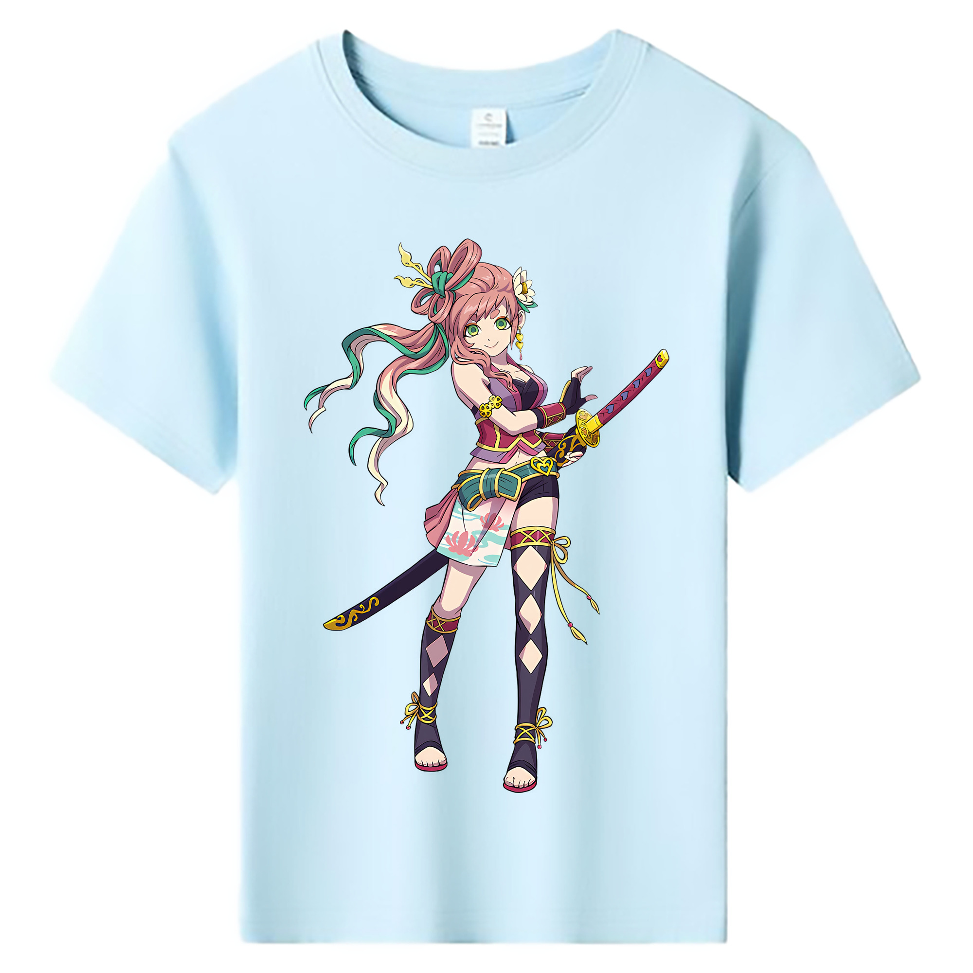（画像用） 妖怪ウォッチ Yo-kai Watch 綿100％キッズTシャツ（フロントプリント）